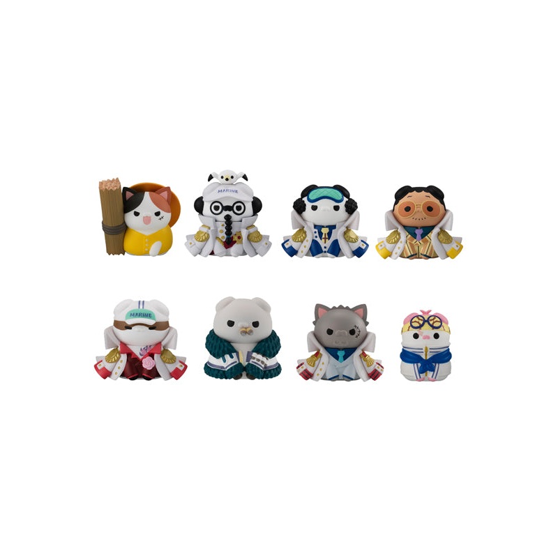 ONE PIECE MEGAHOUSE MEGA CAT PROJECT  Nyan Piece Nyan Ver. Luffy VS Marines