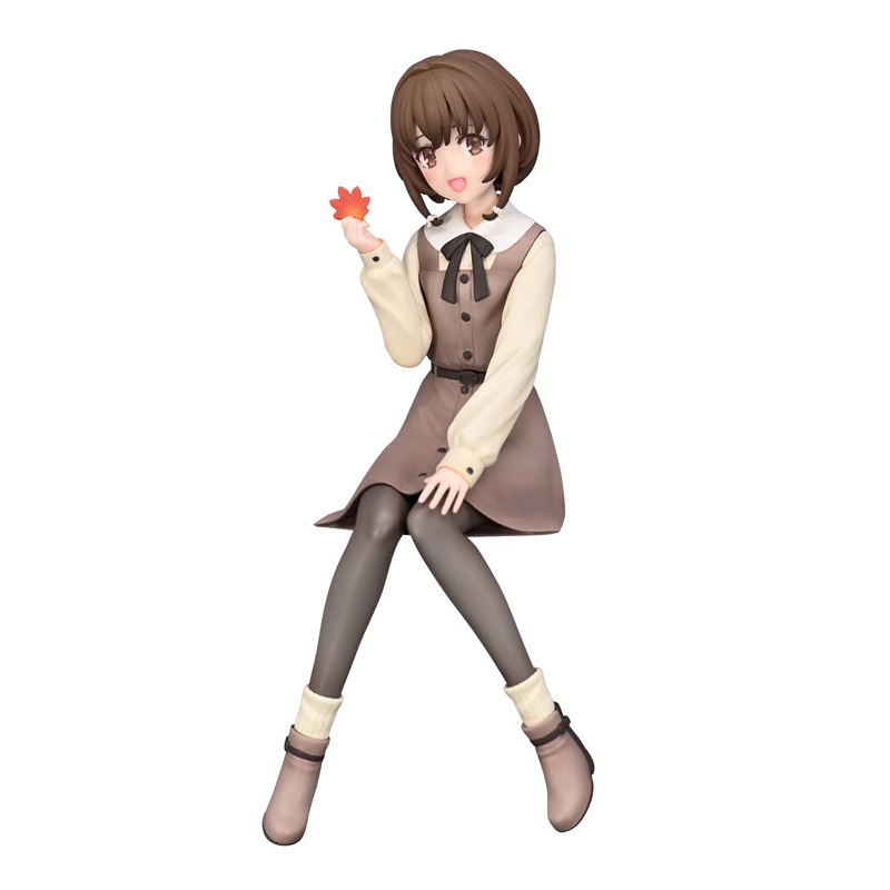Rascal Does Not Dream Series FuRyu Noodle Stopper Figure -Kaede Azusagawa Autumn Outfit ver.