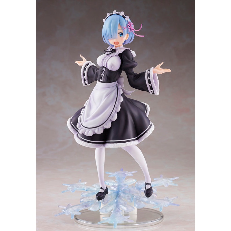 Re:Zero Starting Life in Another World AMP Figure - Rem (Winter Maid Image Ver.)