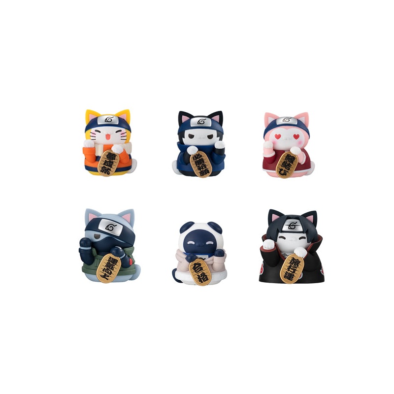 NARUTO Nyaruto! MEGAHOUSE MEGA CAT PROJECT Beckoning cat FORTUNE One more time!