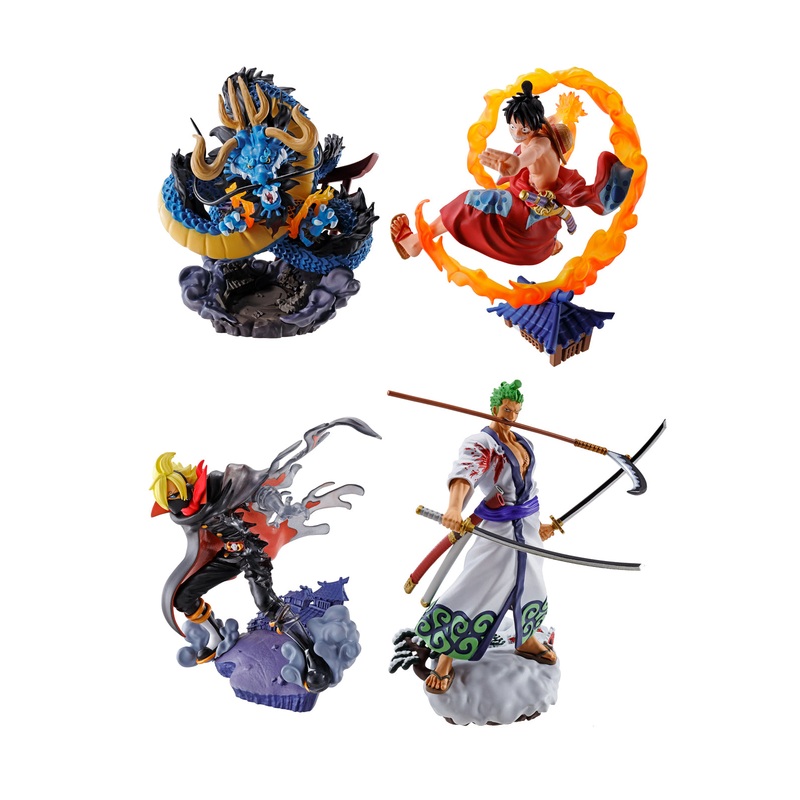 ONE PIECE MEGAHOUSE Petitrama DX LOGBOX RE BIRTH Wano Kuni vol.1 set