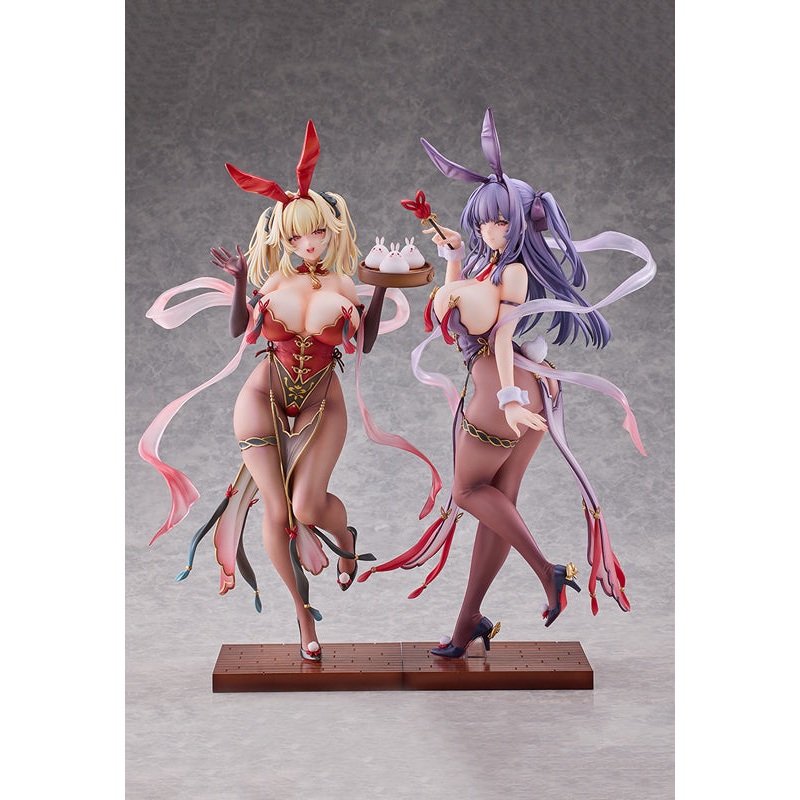 Original Character BINDing Cheongsam Bunny Yuri & Stella
