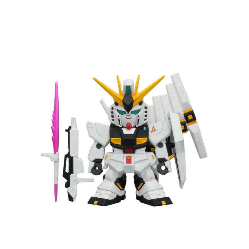 Gundam Mobile Suit Char's Counterattack Plex Jumbo Soft Vinyl Figure SD RX-93 SD Nu Gundam