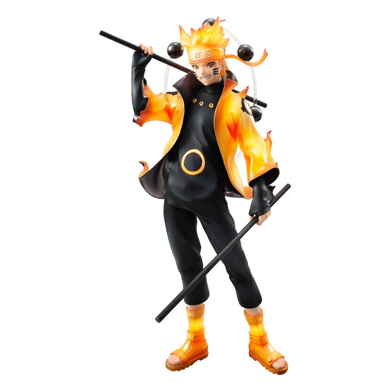 NARUTO Shippuden MEGAHOUSE Naruto Uzumaki Six Paths Sage Mode G.E.M.15th Anniversary ver. Repeat