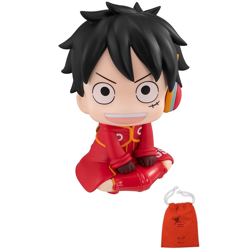 ONE PIECE MEGAHOUSE Lookup Monkey D. Luffy Ver. Future Island Egghead with gift
