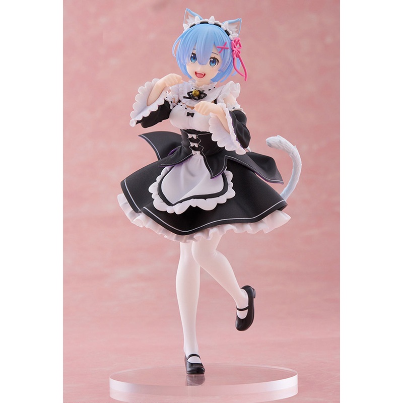Re:Zero Starting Life in Another World Taito Coreful Figure - Rem (Cat Maid Ver.)