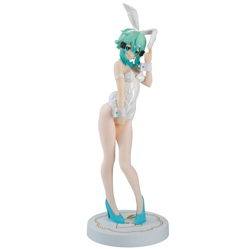 Sword Art OnlineFuRyu BiCute Bunnies Figure -Sinon White Pearl ver.-