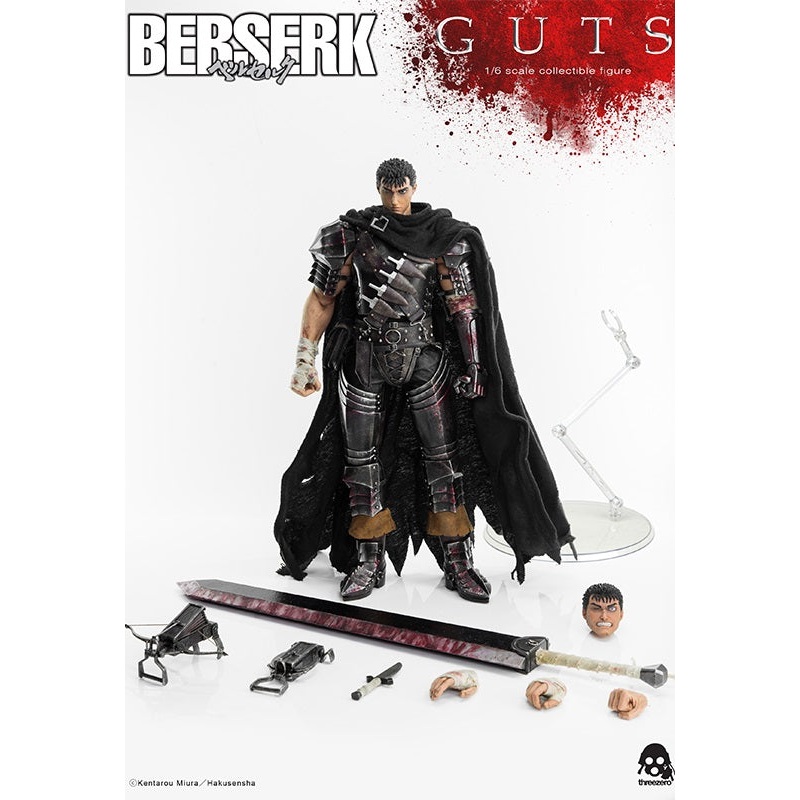 BERSERK threezero 3A Guts (Black Swordsman)