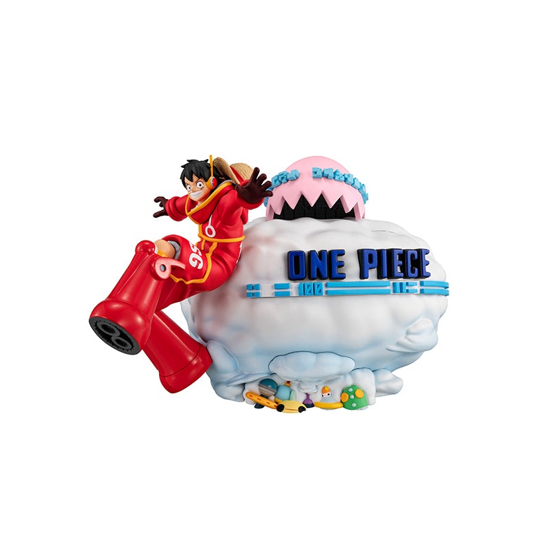 ONE PIECE MEGAHOUSE Character Bank Standard Monkey D. Luffy Ver. Egghead