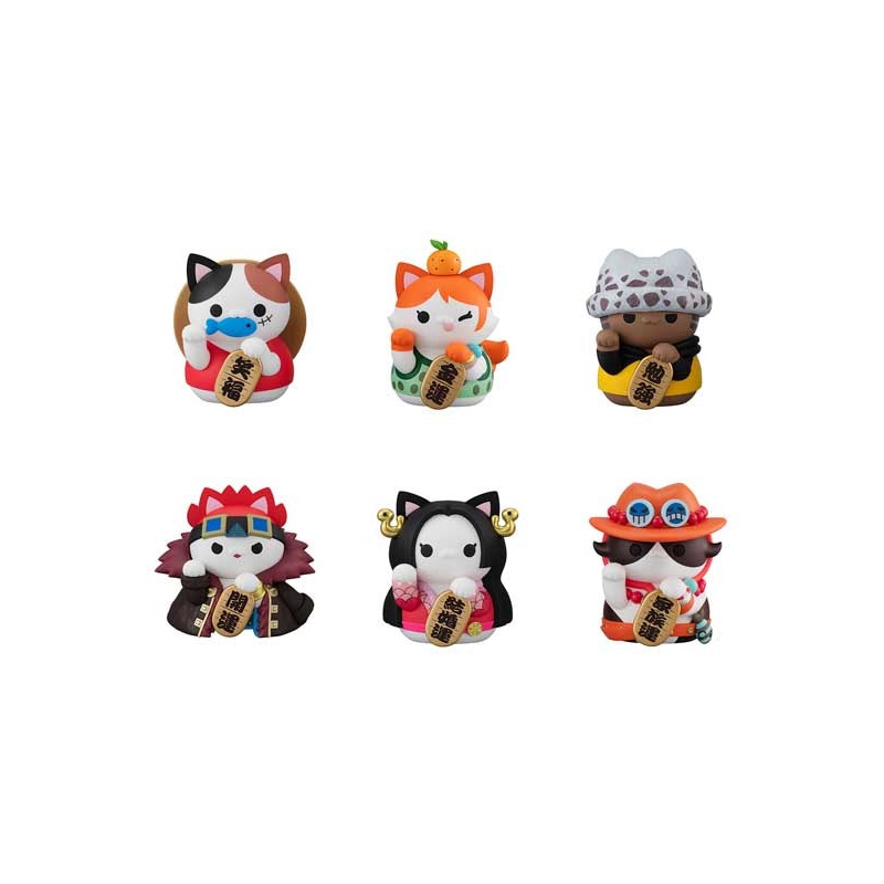 ONE PIECE MEGAHOUSE MEGA CAT PROJECT Nyan Piece Nyan !  Beckoning cat LUCKY CAT PIRATES