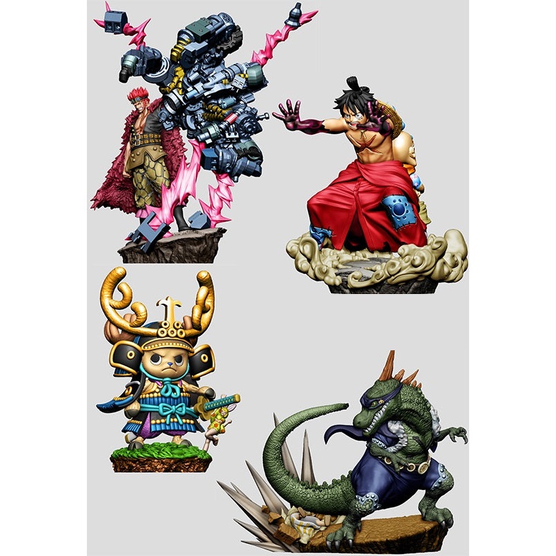ONE PIECE MEGAHOUSE Petitrama series LOGBOX RE BIRTH WANOKUNI Vol. set Repeat