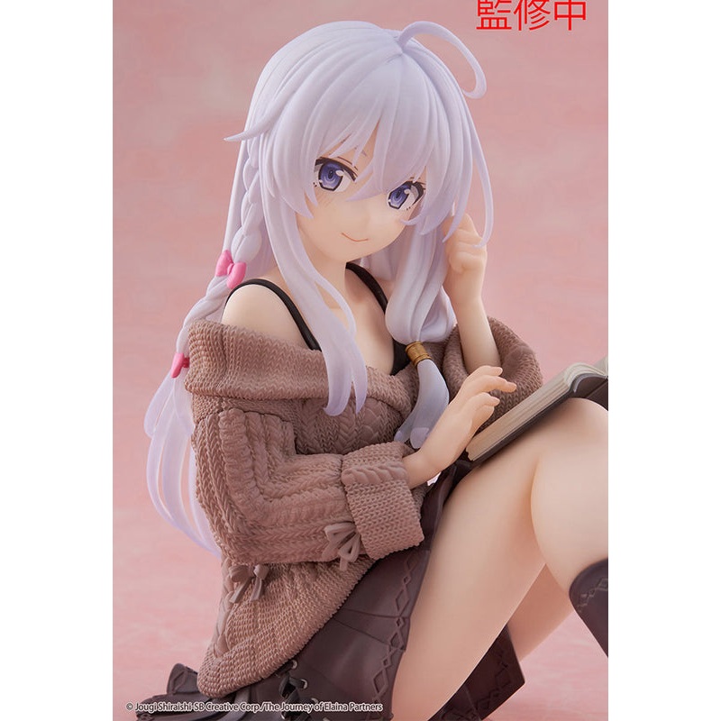 Wandering Witch: The Journey of Elaina TAITO Desktop Cute Figure - Elaina (Casual Clothes Ver.)