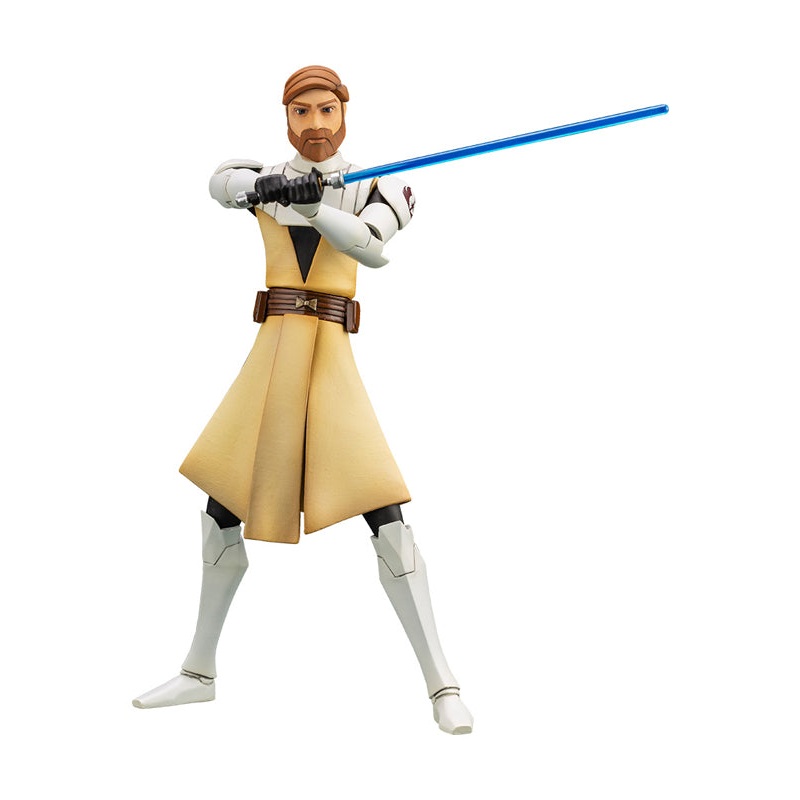 Star Wars: The Clone Wars Kotobukiya ARTFX+ Obi Wan Kenobi The Clone Wars Ver.