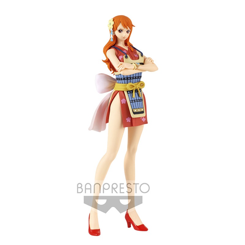 ONE PIECE Banpresto GLITTER & GLAMOURS NAMI WANOKUNI STYLE-II (ver.A)