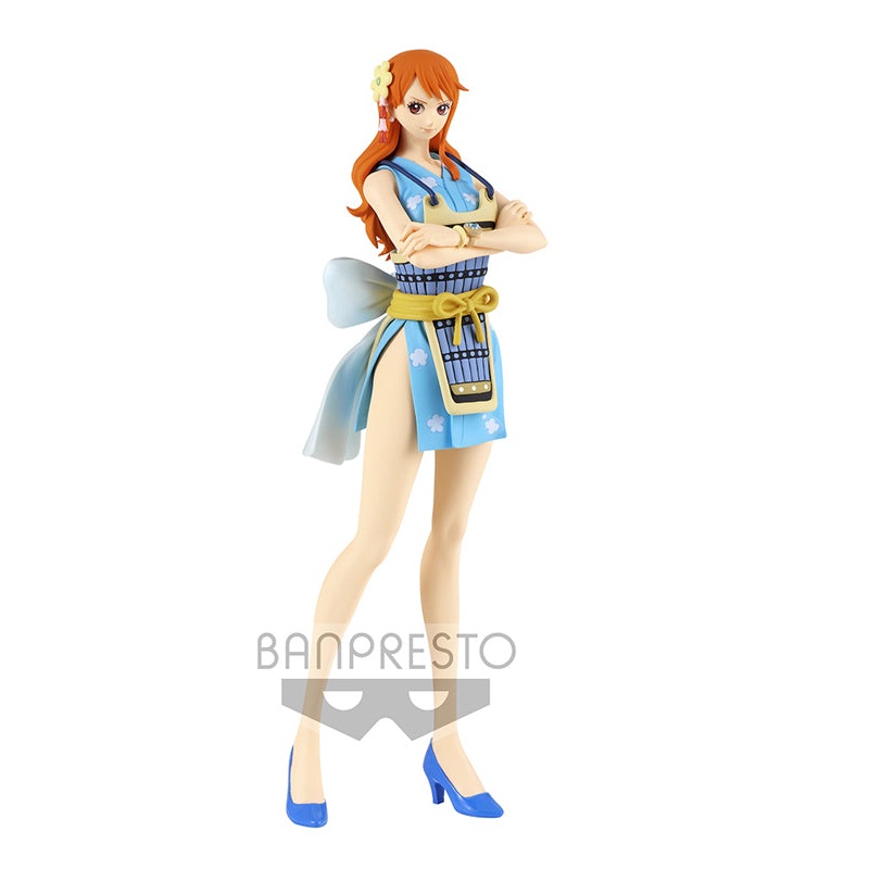 ONE PIECE Banpresto GLITTER & GLAMOURS NAMI WANOKUNI STYLE-II (ver.B)