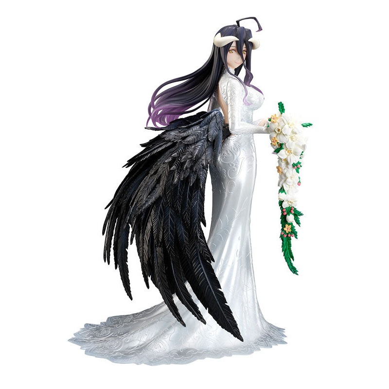 OVERLORD FURYU Corporation Albedo -Wedding Dress- 1/7 Scale Figure
