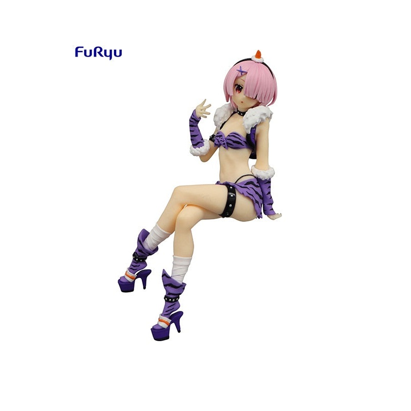 Re:Zero -Starting Life In Another World- FURYU Noodle Stopper Figure Ram Demon costumeAnother Color ver.