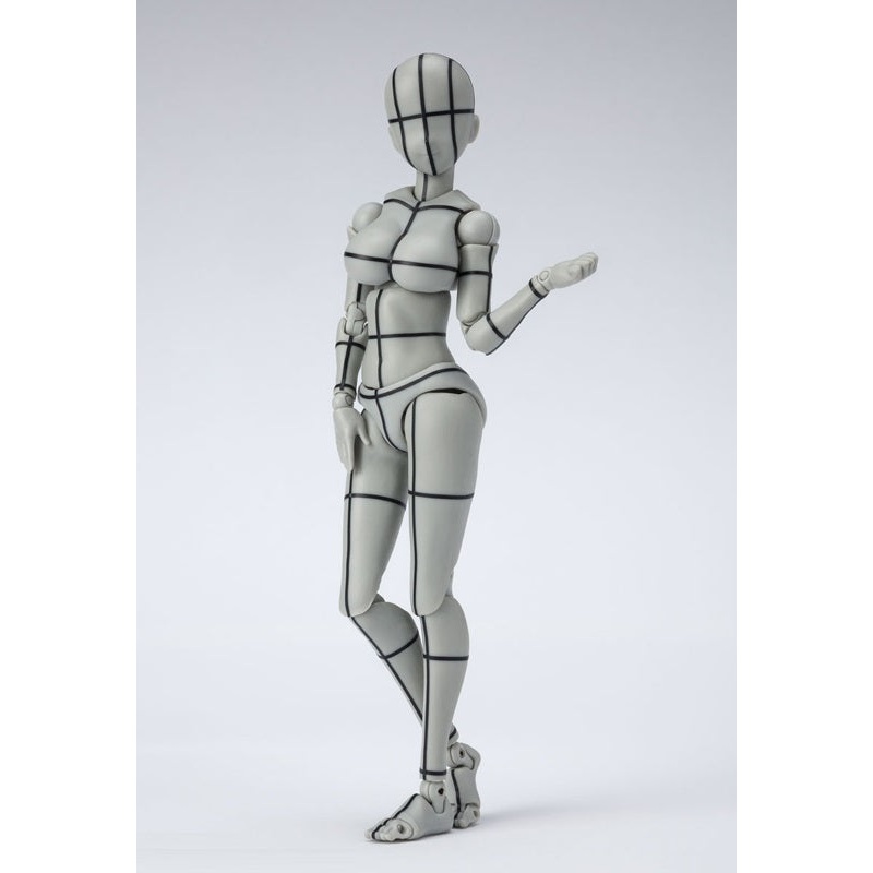Bandai S.H.Figuarts Body-chan -Kentaro Yabuki- Wire Frame (Gray Color Ver.)