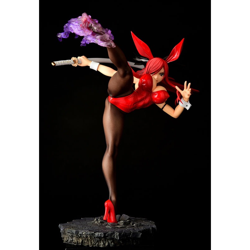 FAIRY TAIL Orcatoys Erza Scarlet  HIGH KICKver. CRIMSON Bunny