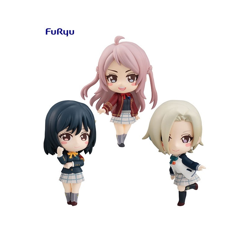 Love Live! Nijigasaki High School Idol Club FURYU Chobirume Figure set  (Reproduction)