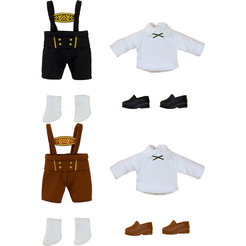 Nendoroid Doll Good Smile Company Nendoroid Doll Outfit Set: World Tour Germany - Boy (Black/Brown)
