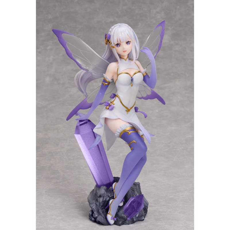 Re:ZERO -Starting Life in Another World elcoco Emilia Jewel Princess 1/7 Scale Figure