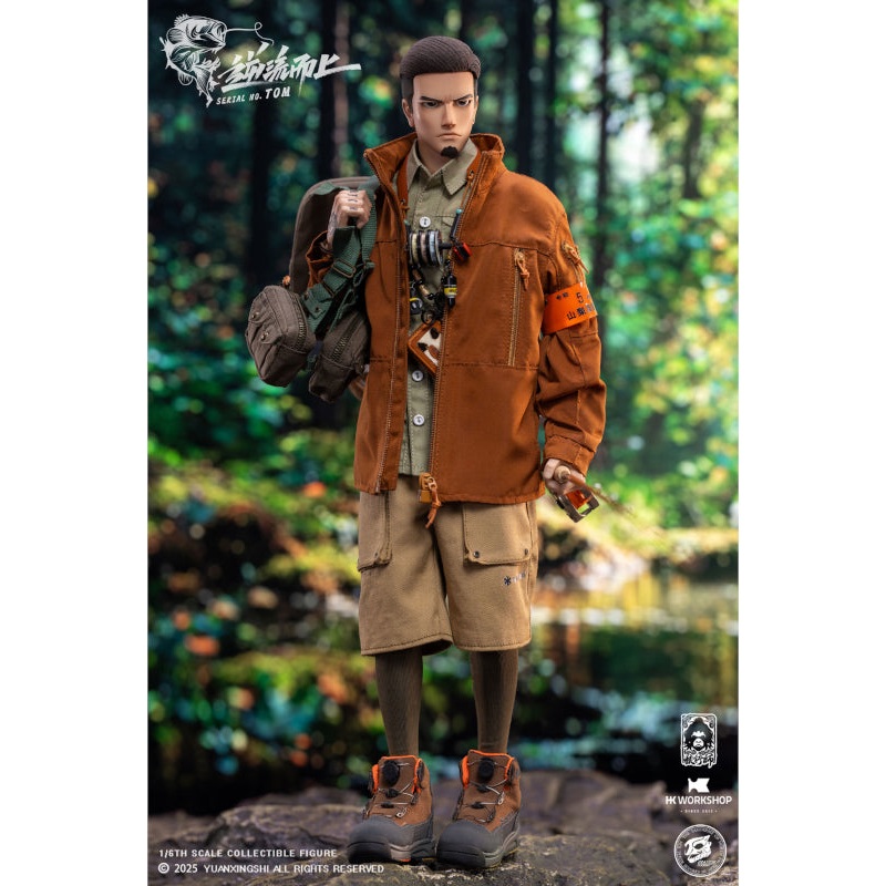 Ju Chao - Move upstream YUANXINGSHI x HK WORKSHOP x GRAYSON JC-009 SERIAL NO. TOM 1/6 SCALE ACTION FIGURE