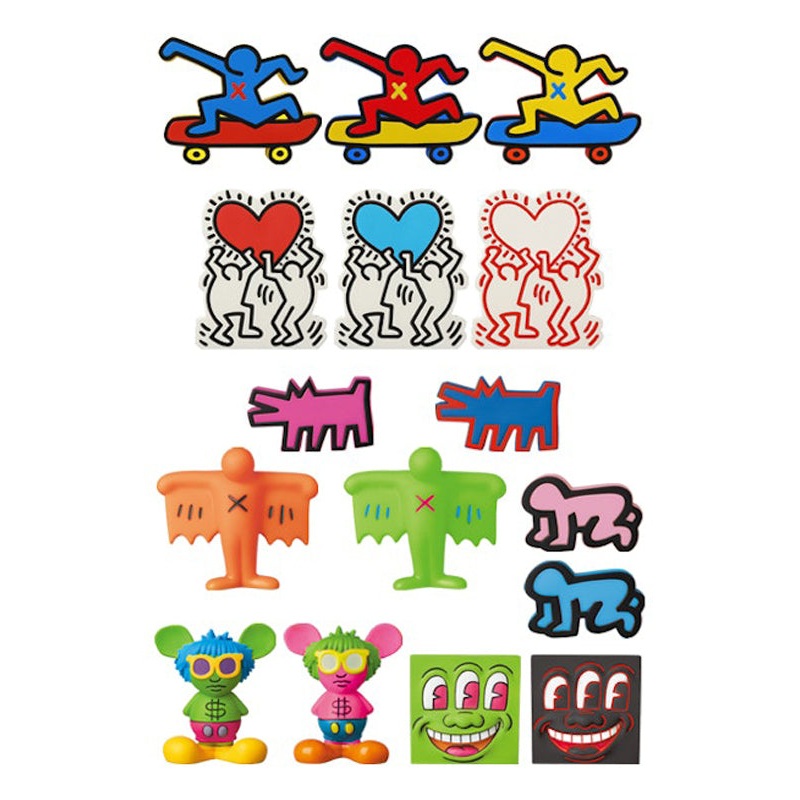 KEITH HARING MEDICOM TOYS MINI VCD KEITH HARING #3