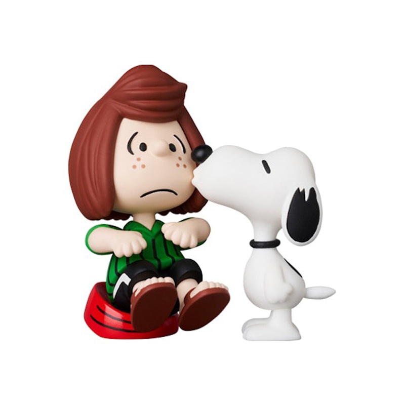 PEANUTS SERIES MEDICOM TOYS UDF 17: Peppermint Patty & Snoopy