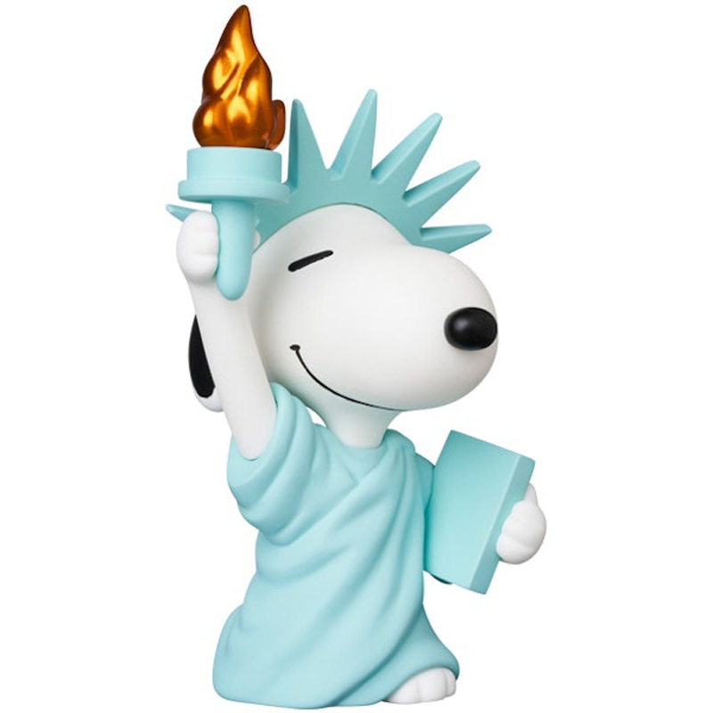 PEANUTS SERIES MEDICOM TOYS UDF 17: Statue of Liberty Snoopy