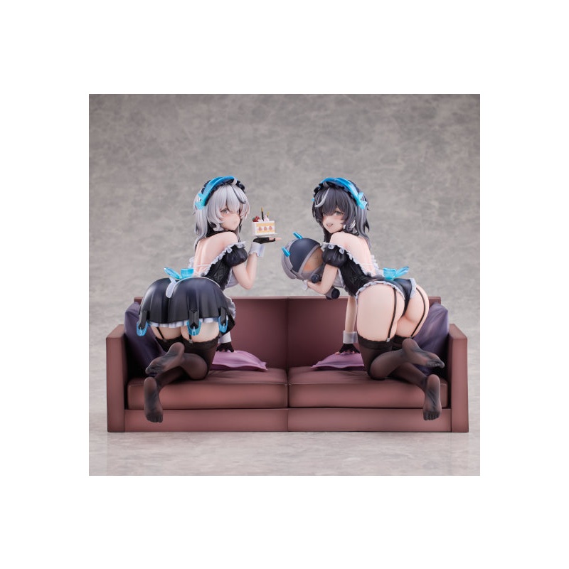 SNOWBREAK: CONTAINMENT ZONE Raise Dream CHERNO & MEURSAULT APPRENTICE MAID VER. 1/6 SCALE FIGURE DELUXE EDITION