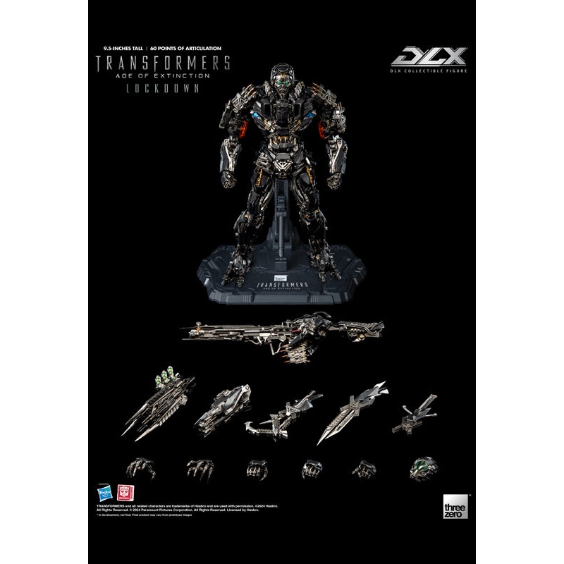 Transformers: Age of Extinction threezero DLX Lockdown