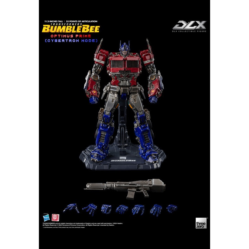 Transformers: Bumblebee threezero DLX Optimus Prime (Cybertron Mode)