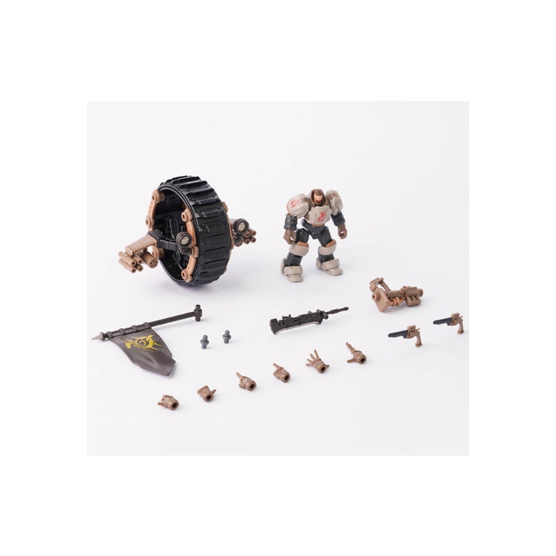 ARCHECORE SAGA OF YMIRUS TOYS ALLIANCE LIMITED ARC-46 1/35 SCALE SKELETON BRIGADE SMOKE SIGNAL CHAKRAM BIKE