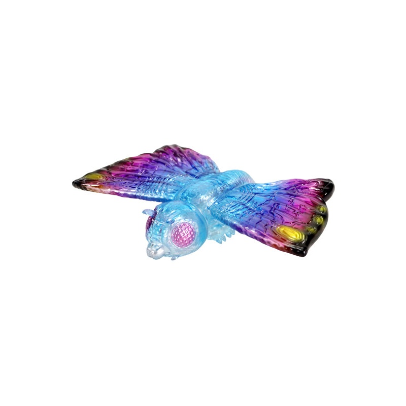 Godzilla vs. Mothra CCP Middle Size Series Godzilla EX Vol. 6 Mothra (1992) Clear Blue Pink Ver.