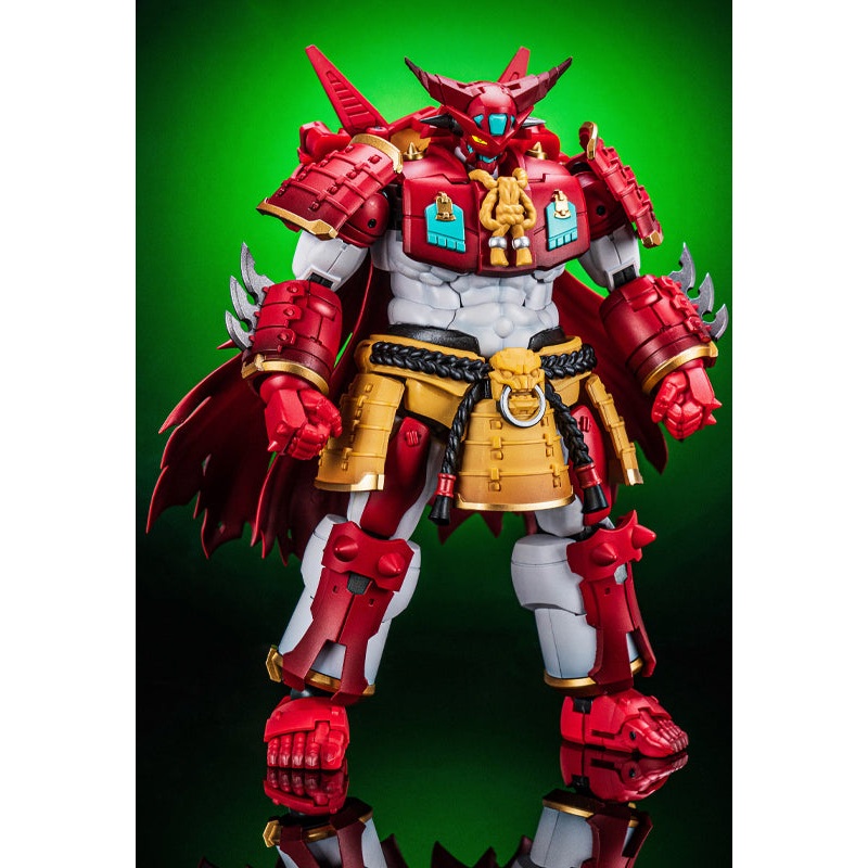 SUPER ROBOT LEGEND DRAGON HORSE x IRON ROMANCE WORKSHOP GETTER-AKAONI TRANSFORMABLE ACTION FIGURE