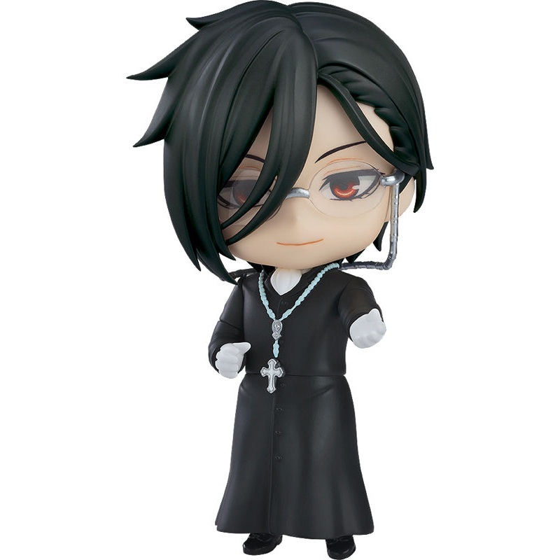 2670 Black Butler: Boarding School Arc Nendoroid Sebastian Michaelis: Sapphire Owl Ver.