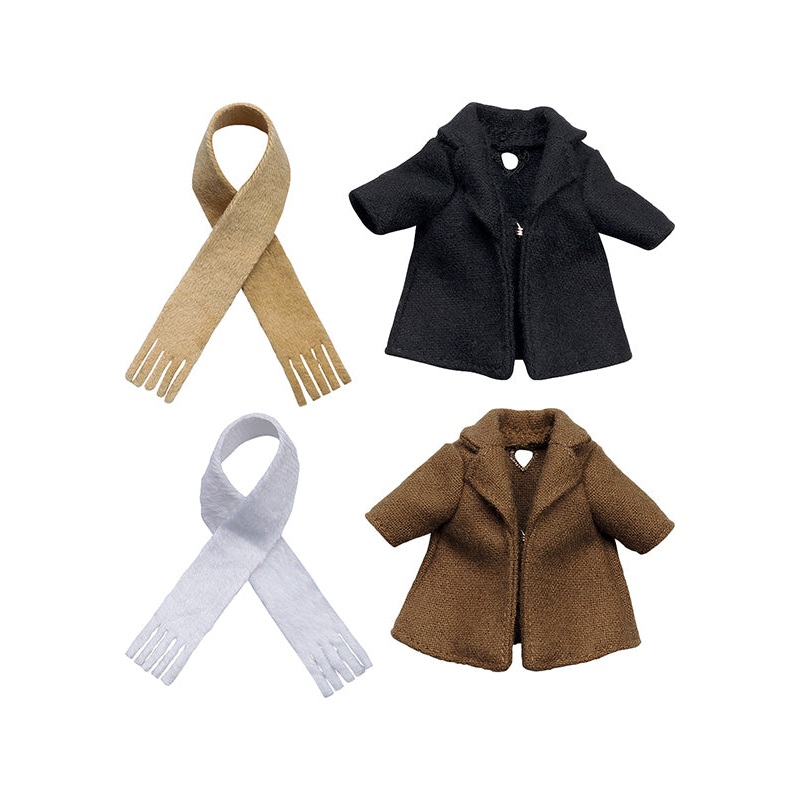 Nendoroid Doll Good Smile Company Nendoroid Doll Coat & Scarf (Black/Beige)