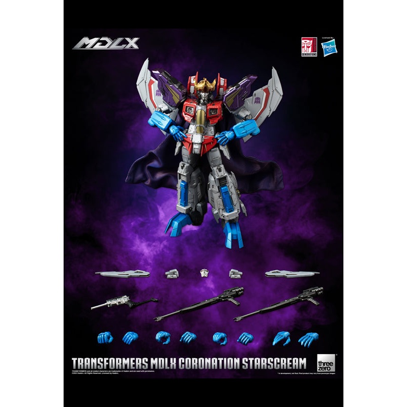 Transformers threezero MDLX Coronation Starscream