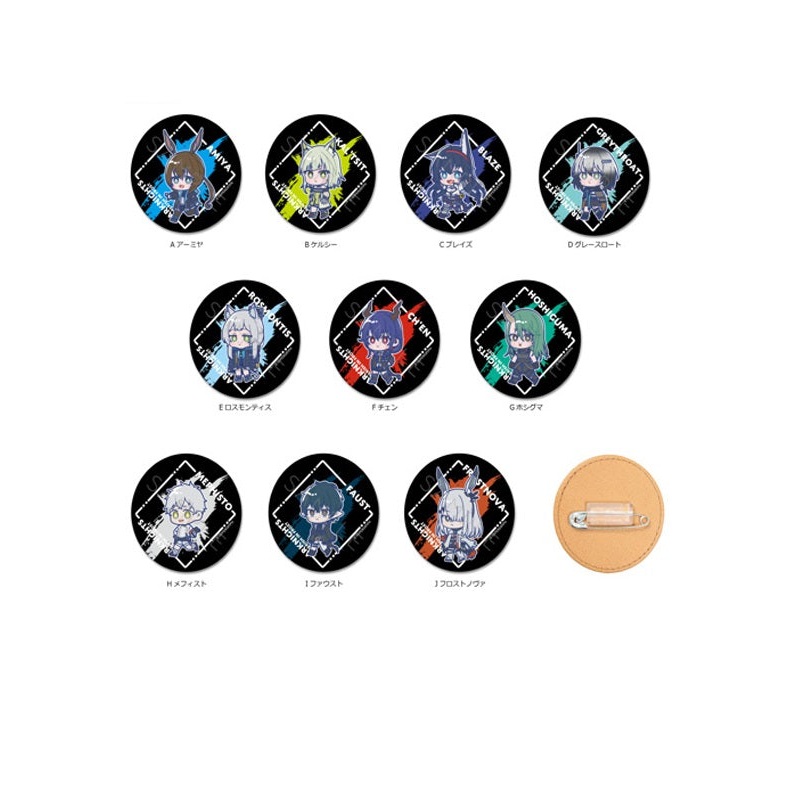 Arknights: Perish in Frost Sync Innovation Leather Badge (1-10 Selection)