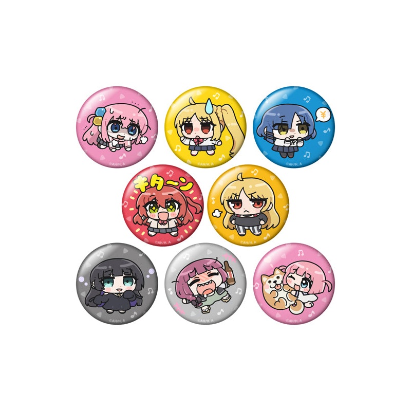 Bocchi the Rock! Caravan Trading Can Badge