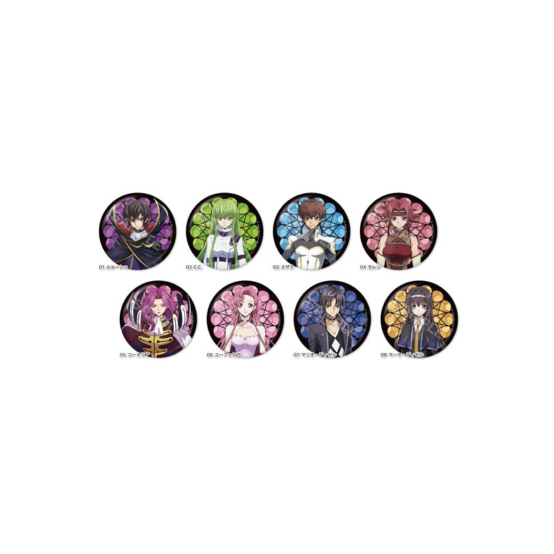 Code Geass Lelouch of the Rebellion Lost Stories CS.FRONT Metallic Can Badge 01 Box A