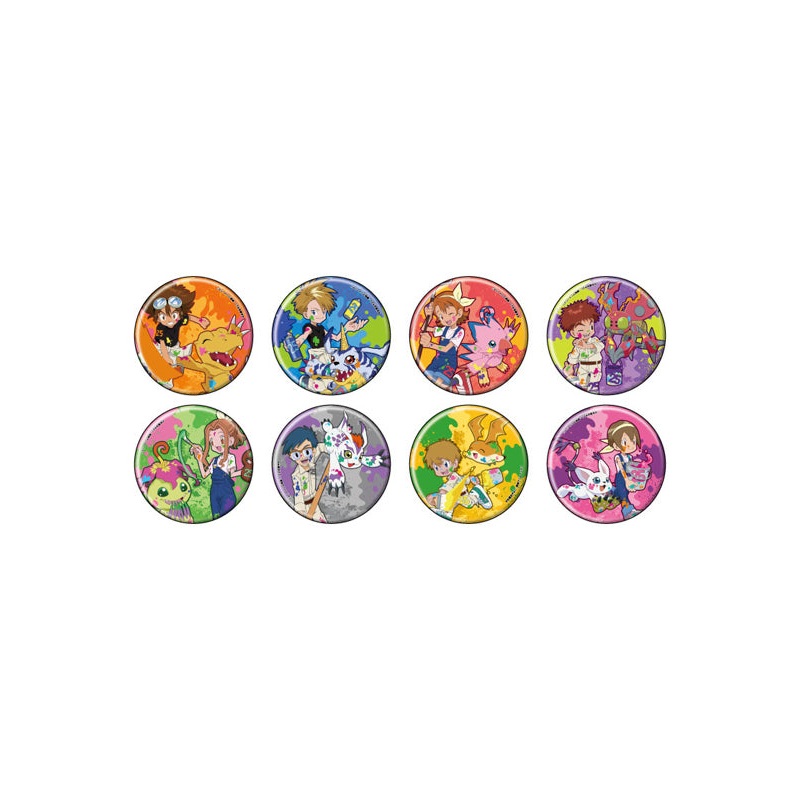 Digimon Adventure A3 Can Badge 04 25th Anniversary Ver. (Original Illustration)