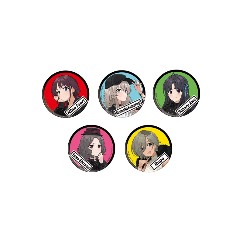 Girls Band Cry Movic Chara Badge Collection