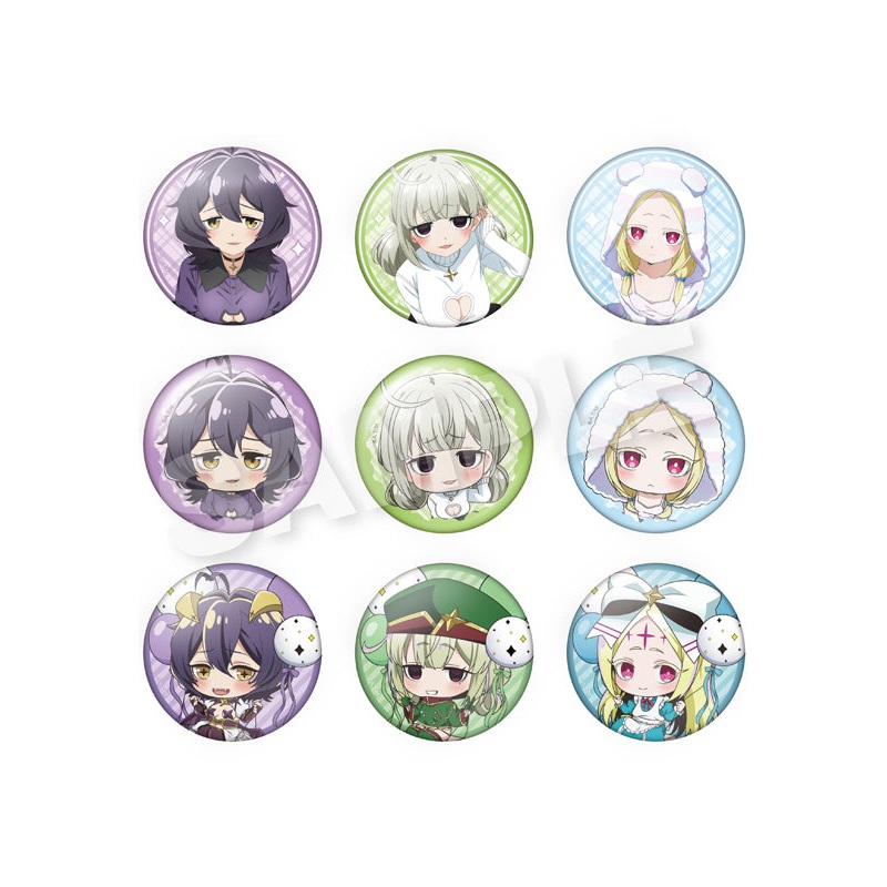 Gushing Over Magical Girls Stella Notes Trading Can Badge
