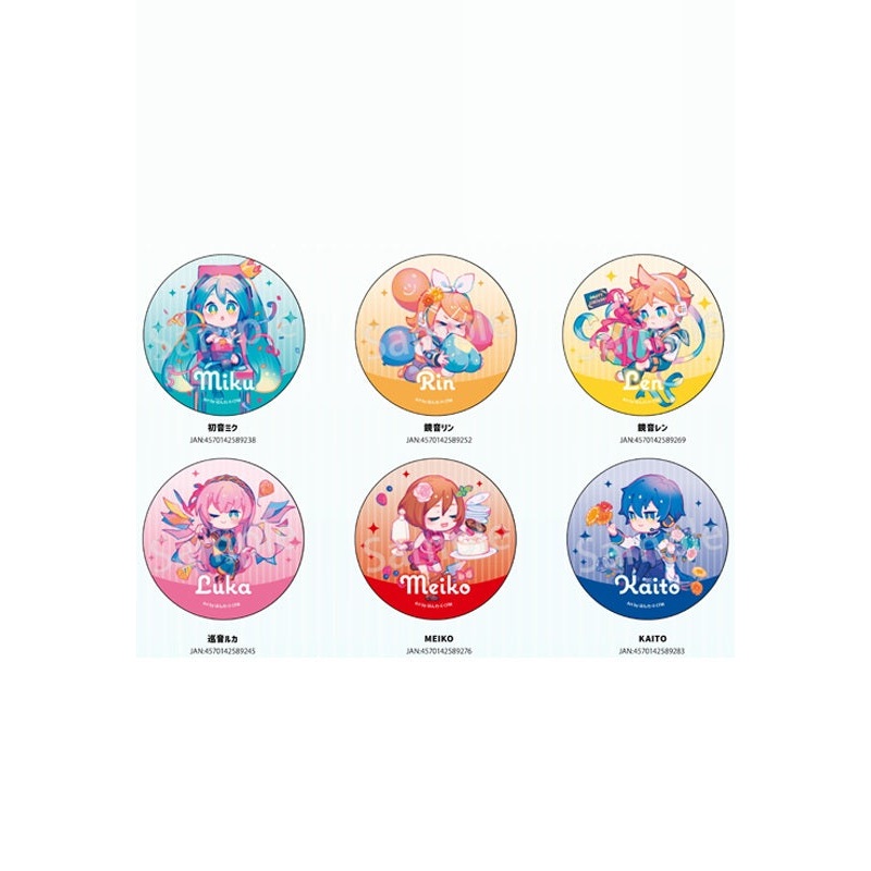 Hatsune Miku Happy 16th Birthday EDITH -Dear Creators- Surprise Party Mini Character Can Badge