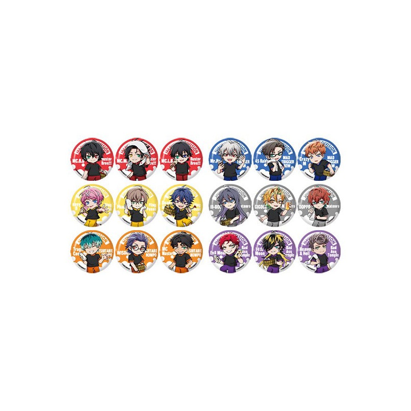 Hypnosismic -Division Rap Battle- Rhyme Anima + Chugai Mining Trading Can Badge