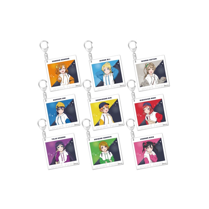 Love Live! Caravan Trading Original Illustration Acrylic Key Chain