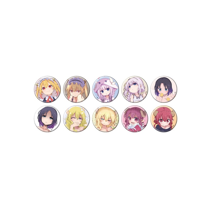 Miss Kobayashi's Dragon Maid A3 Can Badge 07 Official Illustration
