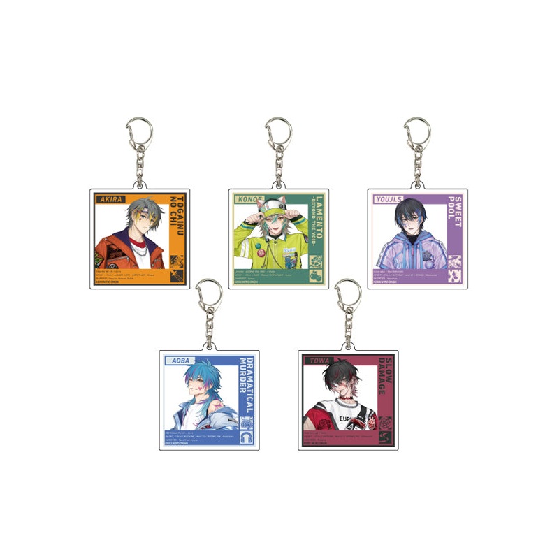 NITRO CHiRAL A3 Acrylic Key Chain 01 Original Illustration